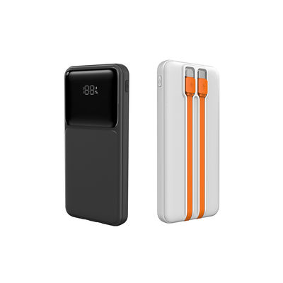 Un bon prix. 10000mah Powerbank avec câble intégré en ligne