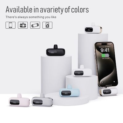 Chargeur portable 20000 mAh avec câble intégré