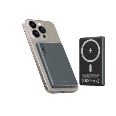 Un bon prix. Banque d'alimentation magnétique personnalisée 5000 mAh 5W 7.5W Portable en ligne