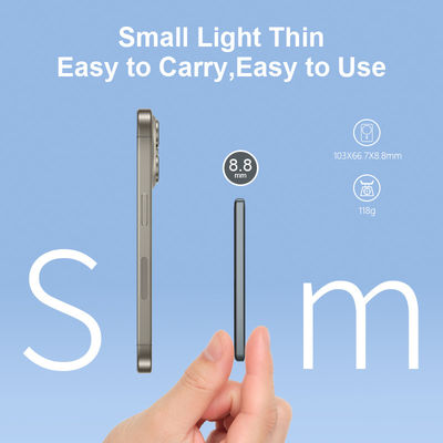 Un bon prix. Banque d'alimentation de 5000 mAh Charge rapide Chargeur portable Li Polymer Powerbank en ligne