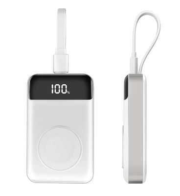 Banque d'alimentation de batterie au lithium-ion de 3000 mAh Type C Banque d'alimentation Iwatch Avec sortie 5V/1A