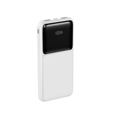 Un bon prix. ABS PC intégré dans la banque d'alimentation par câble 20000mAh Compatibilité universelle avec les voyants LED en ligne