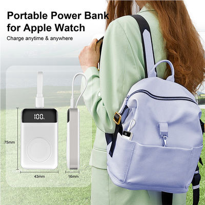 Un bon prix. Mini Smartwatch Power Bank 3000mAh Pour une batterie de recharge en déplacement en ligne