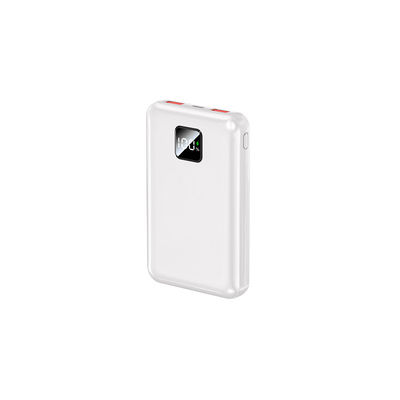 Un bon prix. Banque électrique PD blanche Chargeur portable Banque électrique haute capacité 10000mah en ligne