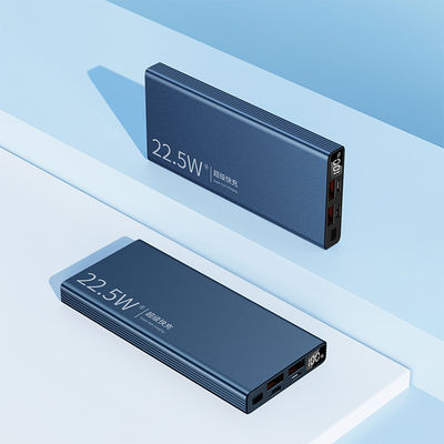 10000 mAh Banque d'alimentation de cellules en polymère universellement compatible avec sorties de type C et micro