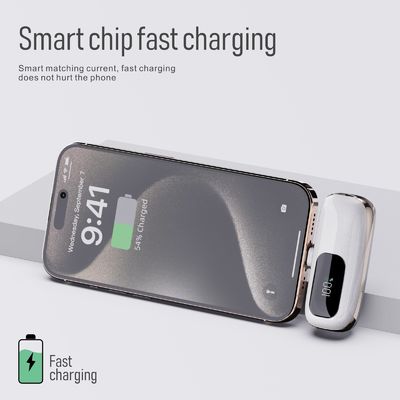 Un bon prix. Batterie de taille ultra compacte de 5000 mAh capsule pour une recharge quotidienne portable en déplacement en ligne