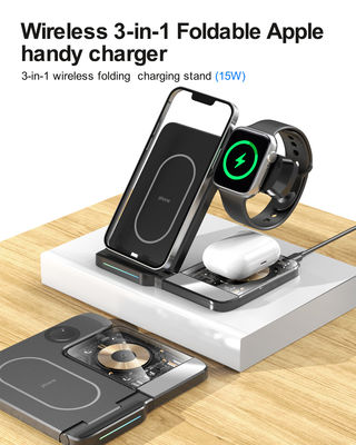 Un bon prix. Kit de recharge rapide portable 3 en 1 avec câble de recharge de 1 m en ligne