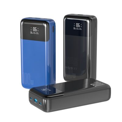 Un bon prix. 25000mAh ABS PC Power Bank 100W Compatibilité universelle en ligne